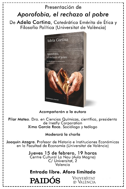 Presentación del libro de Adela Cortina Presentación del libro de Adela Cortina